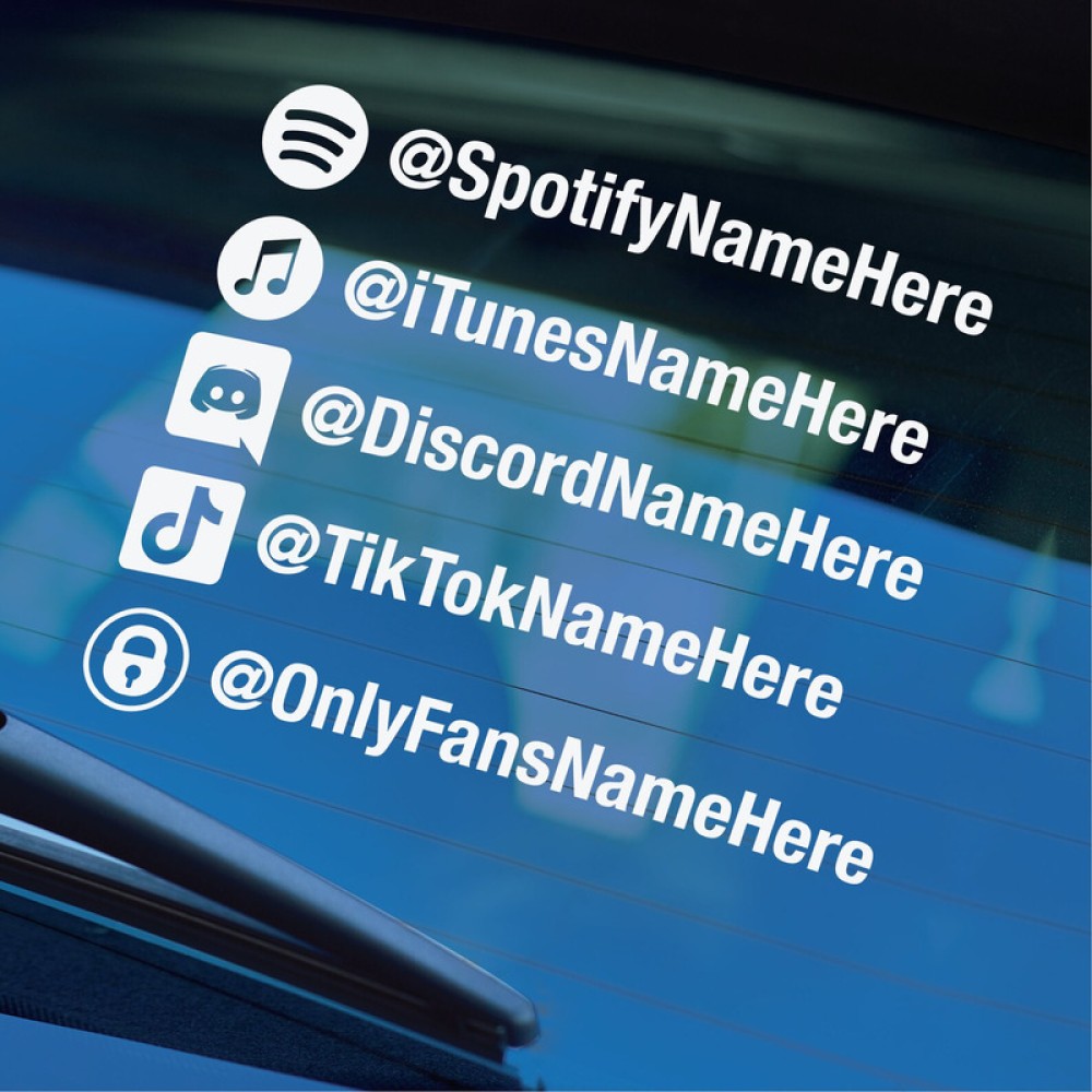 Stickere Instagramautocolant premium